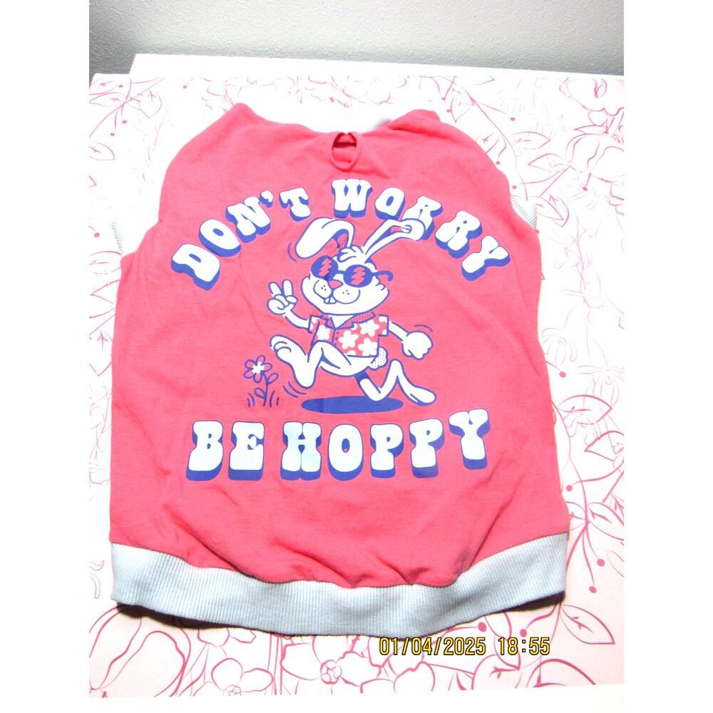 Cute Bunny Dog Top – Medium Size, Perfect for Springtime Frolics